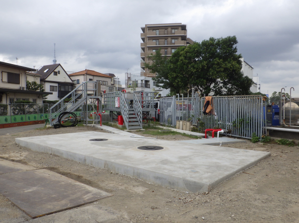 地下タンク基礎工事