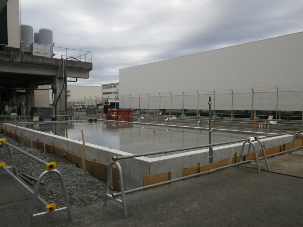 蓄電設備基礎工事