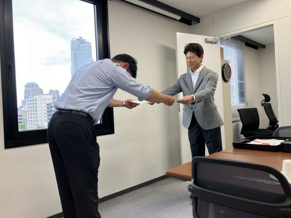 暑気払い＆社員表彰